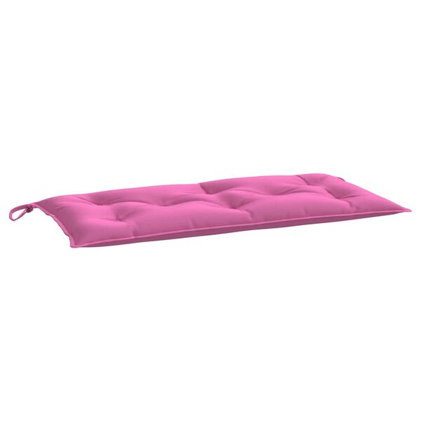 vidaXL Μαξιλάρι Πάγκου Κήπου Ροζ 100x50x7 εκ. Ύφασμα Oxford