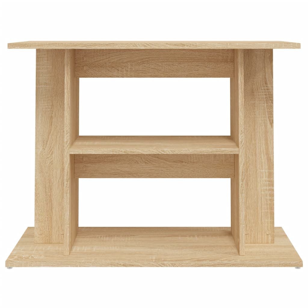 vidaXL Βάση Ενυδρείου Sonoma Δρυς 80x35x60 εκ. από Επεξεργασμένο Ξύλο