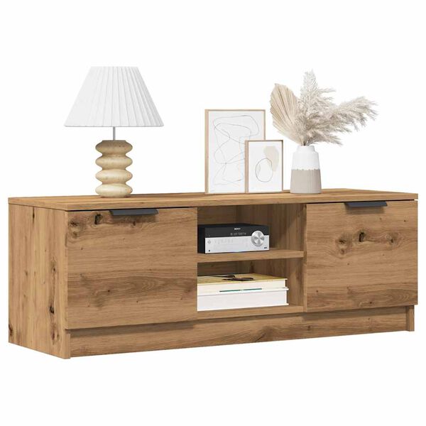 vidaXL Ντουλάπι τηλεόρασης Artisan Oak 102x35x36,5 cm