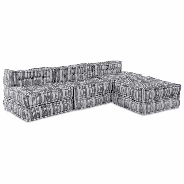 vidaXL Μαξιλάρι 4 pcs Ανοιχτό γκρι 70 x 70 x 54 εκ Πολυεστέρας