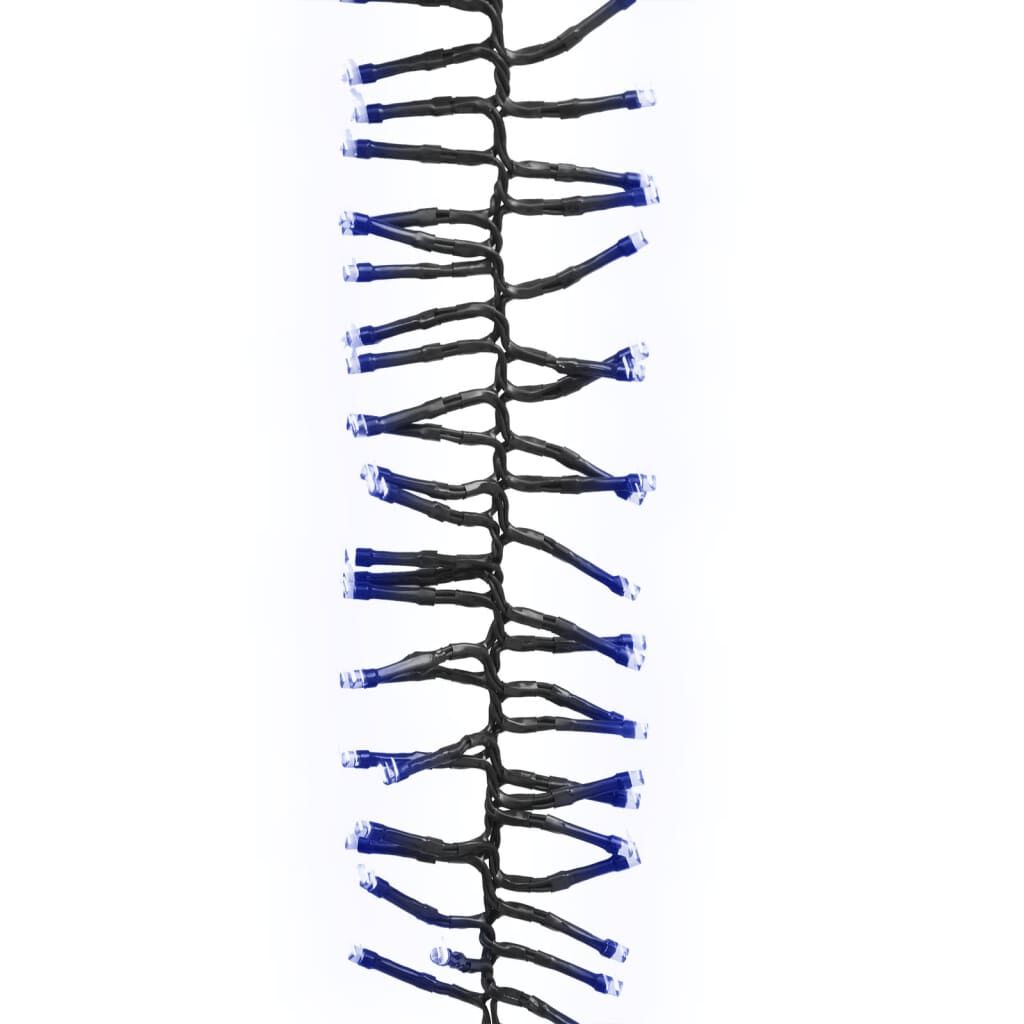vidaXL Φωτάκια Cluster με 2000 LED Μπλε 17 μ. από PVC
