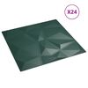 vidaXL &Pi;ά&nu;&epsilon;&lambda; &tau;&omicron;ί&chi;&omicron;&upsilon; 24 pcs &Pi;&rho;ά&sigma;&iota;&nu;&omicron; 50 x 50 cm &Phi;&epsilon;&lambda;&iota;&zeta;ό&lambda; XPS