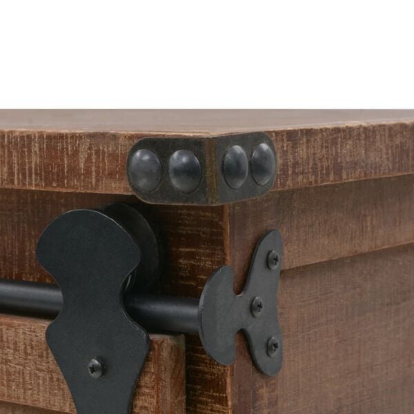 vidaXL Έπιπλο Αποθήκευσης Καφέ 64x33,5x75 εκ. από Μασίφ Ξύλο Ελάτης