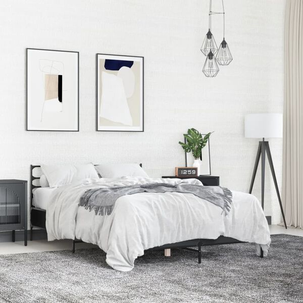 vidaXL &Pi;&lambda;&alpha;ί&sigma;&iota;&omicron; &Kappa;&rho;&epsilon;&beta;&alpha;&tau;&iota;&omicron;ύ &Mu;&alpha;ύ&rho;&omicron; 120x200 &epsilon;&kappa;. &Epsilon;&pi;&epsilon;&xi;. &Xi;ύ&lambda;&omicron; & &Mu;έ&tau;&alpha;&lambda;&lambda;&omicron;