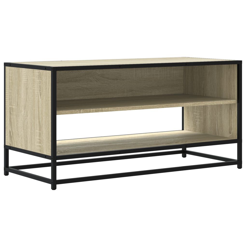 vidaXL Έπιπλο Τηλεόρασης Sonoma Δρυς 91x40x46 εκ. Επεξ. Ξύλο