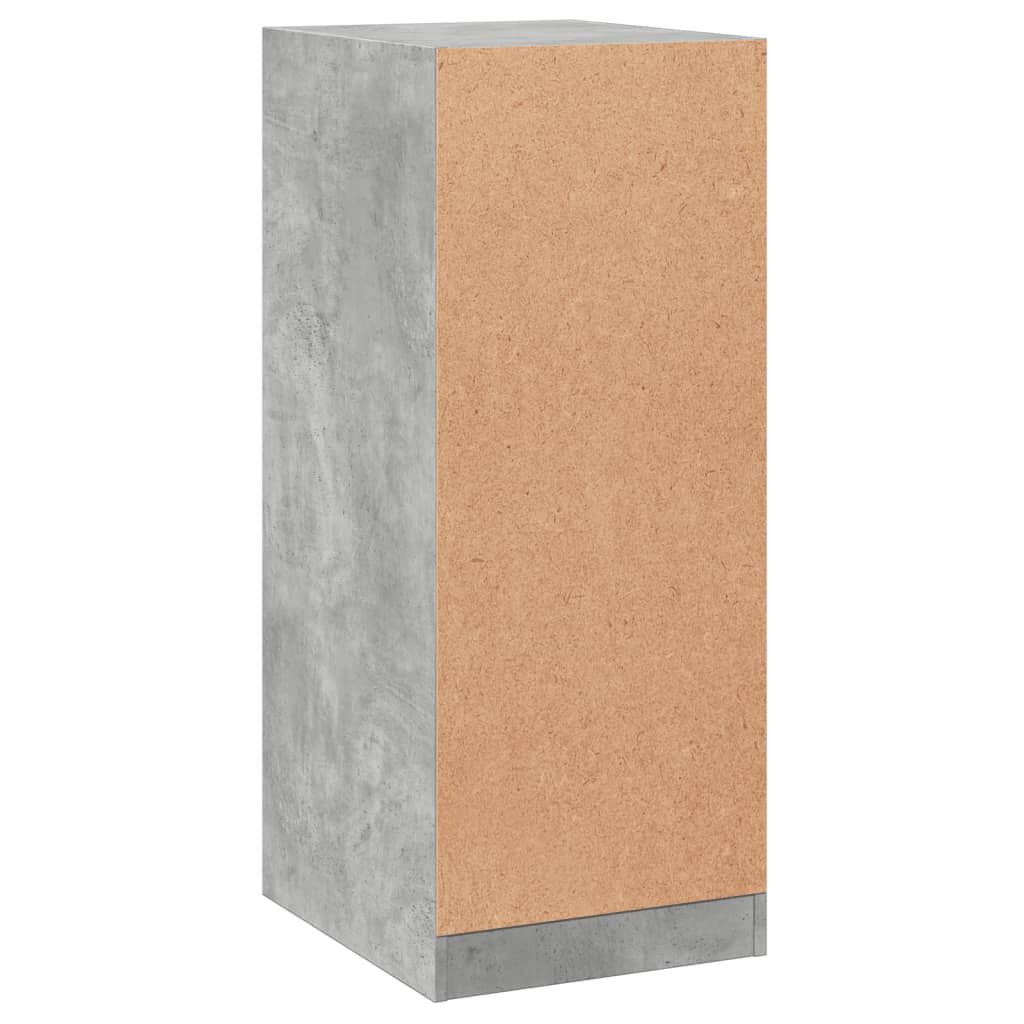 vidaXL Ντουλάπα Γκρι Σκυροδέματος 48x41x102 εκ. από Επεξεργασμένο Ξύλο