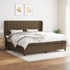 vidaXL &Kappa;&rho;&epsilon;&beta;ά&tau;&iota; Boxspring &mu;&epsilon; &Sigma;&tau;&rho;ώ&mu;&alpha; &Sigma;&kappa;&omicron;ύ&rho;&omicron; &Kappa;&alpha;&phi;έ 200x200 &epsilon;&kappa;. &Upsilon;&phi;&alpha;&sigma;&mu;ά&tau;&iota;&nu;&omicron;