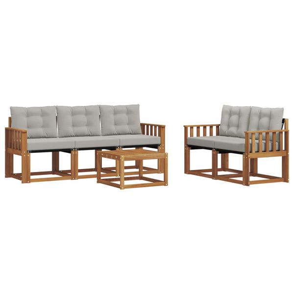 vidaXL &Sigma;&epsilon;&iota;&rho;ά &Kappa;&alpha;&nu;&alpha;&pi;έ &Epsilon;&xi;&omega;&tau;&epsilon;&rho;&iota;&kappa;&omicron;ύ 6 pcs &Phi;&upsilon;&sigma;&iota;&kappa;ό &kappa;&alpha;&iota; &Alpha;&nu;&omicron;&iota;&chi;&tau;ό &Gamma;&kappa;&rho;&iota;