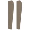 vidaXL &Kappa;&epsilon;&phi;&alpha;&lambda;ά&rho;&iota; &mu;&epsilon; &Pi;&tau;&epsilon;&rho;ύ&gamma;&iota;&alpha; Taupe 103x23x118/128 &epsilon;&kappa;. &Upsilon;&phi;&alpha;&sigma;&mu;ά&tau;&iota;&nu;&omicron;