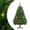 vidaXL &Tau;&epsilon;&chi;&nu;&eta;&tau;ό &Chi;&rho;&iota;&sigma;&tau;&omicron;&upsilon;&gamma;&epsilon;&nu;&nu;&iota;ά&tau;&iota;&kappa;&omicron; &Delta;έ&nu;&tau;&rho;&omicron; 120 cm 150 LED &Theta;&epsilon;&rho;&mu;ό &lambda;&epsilon;&upsilon;&kappa;ό
