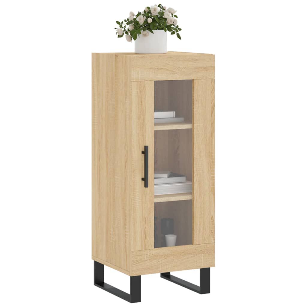 vidaXL Ντουλάπι Sonoma Δρυς 34,5x34x90 εκ. από Επεξεργασμένο Ξύλο