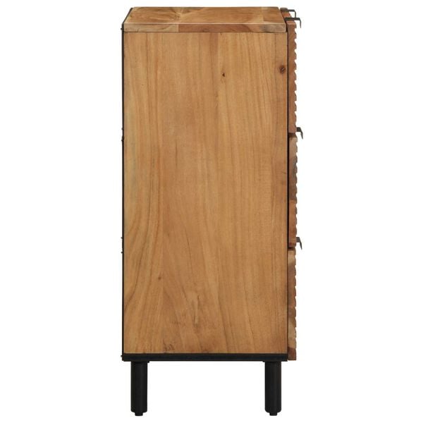 VidaXL Ντουλάπες 2 τεμάχια Καφέ 60x33x75 cm Μασίφ ξύλο ακακίας