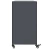 vidaXL Ντουλάπι Ανθρακί 100,5x39x72 εκ. από Χάλυβα