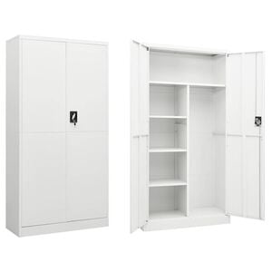 vidaXL &Phi;&omicron;&rho;&iota;&alpha;&mu;ό&sigmaf; &Lambda;&epsilon;&upsilon;&kappa;ό&sigmaf; 90 x 40 x 180 &epsilon;&kappa;. &Alpha;&tau;&sigma;ά&lambda;&iota;&nu;&omicron;&sigmaf;