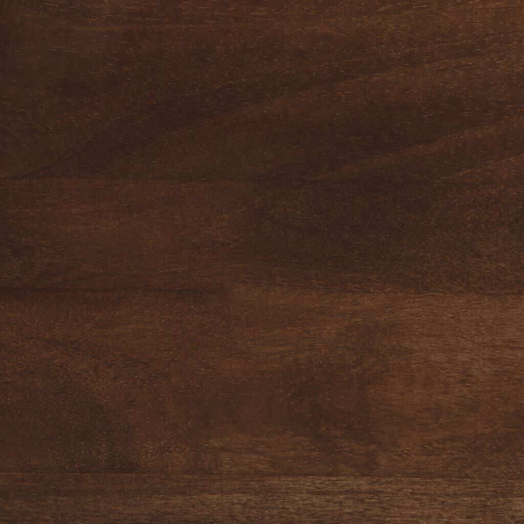 vidaXL Έπιπλο Τηλεόρασης Καφέ 100x34x46 εκ. Μασίφ Ξύλο Μάνγκο