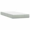 vidaXL &Kappa;&rho;&epsilon;&beta;ά&tau;&iota; Boxspring &mu;&epsilon; &Sigma;&tau;&rho;ώ&mu;&alpha; & LED &alpha;&nu;&omicron;&iota;&chi;&tau;ό &gamma;&kappa;&rho;&iota; 180x220 cm &Beta;&epsilon;&lambda;&omicron;ύ&delta;&iota;&nu;&omicron;