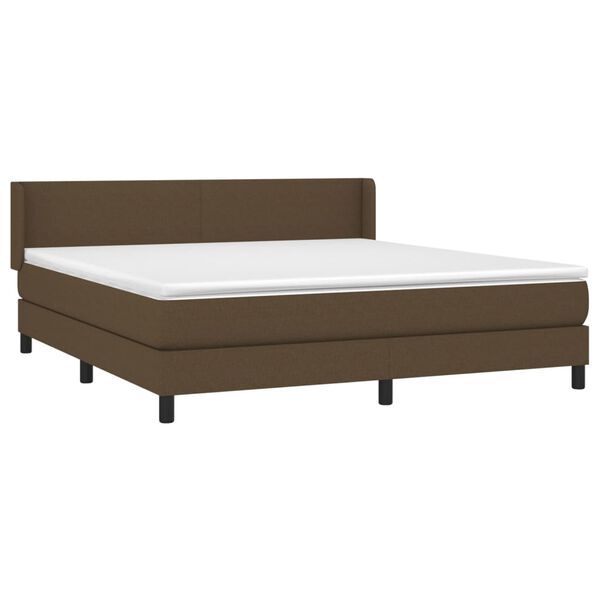 vidaXL &Kappa;&rho;&epsilon;&beta;ά&tau;&iota; Boxspring &mu;&epsilon; &Sigma;&tau;&rho;ώ&mu;&alpha; &Sigma;&kappa;&omicron;ύ&rho;&omicron; &Kappa;&alpha;&phi;έ 180x200 &epsilon;&kappa; &Upsilon;&phi;&alpha;&sigma;&mu;ά&tau;&iota;&nu;&omicron;