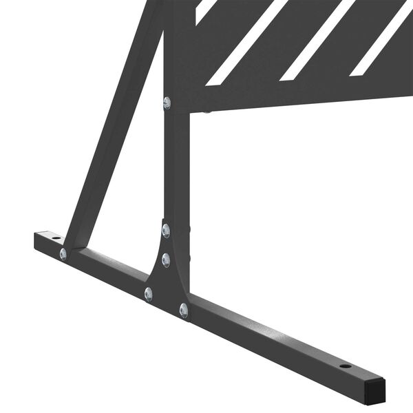 vidaXL Πάνελ Ιδιωτικότητας Μαύρο 100x50x180 εκ, Ατσάλι