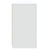 vidaXL Μπουφές με Φώτα LED Λευκός 283x37x67 εκ.