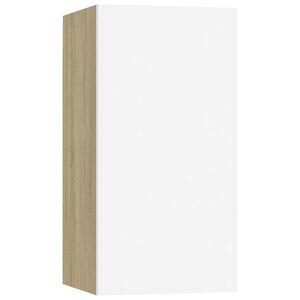 vidaXL Έ&pi;&iota;&pi;&lambda;&omicron; &Tau;&eta;&lambda;&epsilon;ό&rho;&alpha;&sigma;&eta;&sigmaf; &Lambda;&epsilon;&upsilon;&kappa;ό & Sonoma &Delta;&rho;&upsilon;&sigmaf; 30,5x30x60&epsilon;&kappa;. &Epsilon;&pi;&epsilon;&xi;. &Xi;ύ&lambda;&omicron;