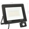 vidaXL Προβολέας LED με Αισθητήρα Ψυχρό Λευκό 100 W