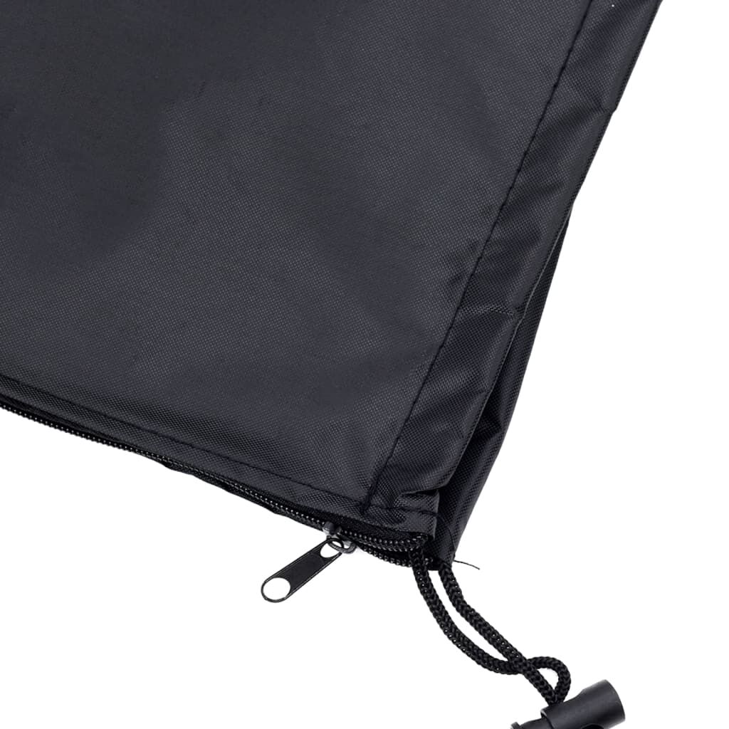 vidaXL Κάλυμμα Ομπρέλας Κήπου Μαύρο 136x25/23,5 εκ. 420D Oxford