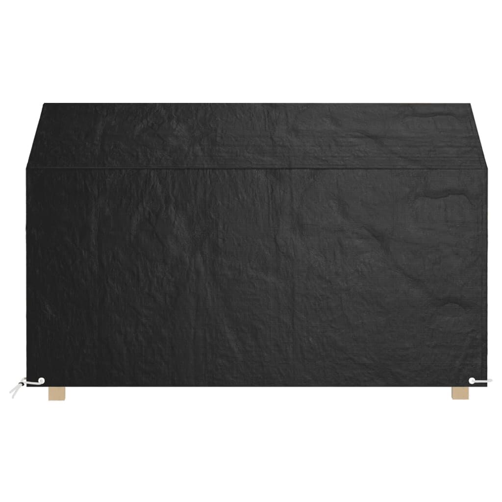 vidaXL Κάλυμμα Παγκακιού με 8 Κρίκους 190x70x70/88 εκ. Πολυαιθυλένιο