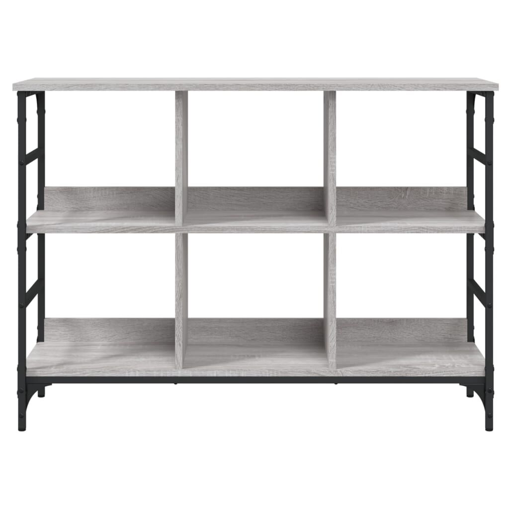 vidaXL Μπουφές Γκρι Sonoma 102 x 32 x 73,5 εκ. από Επεξεργασμένο Ξύλο