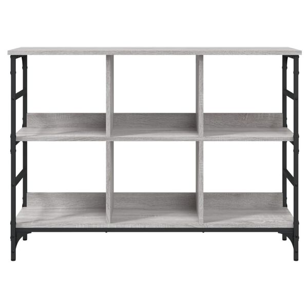 vidaXL Μπουφές Γκρι Sonoma 102 x 32 x 73,5 εκ. από Επεξεργασμένο Ξύλο