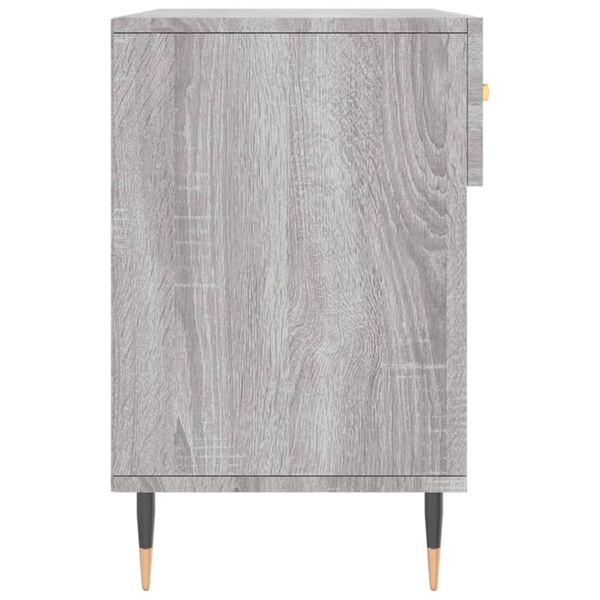 vidaXL Παπουτσοθήκη Γκρι Sonoma 102x35x55 εκ. από Επεξεργασμένο Ξύλο