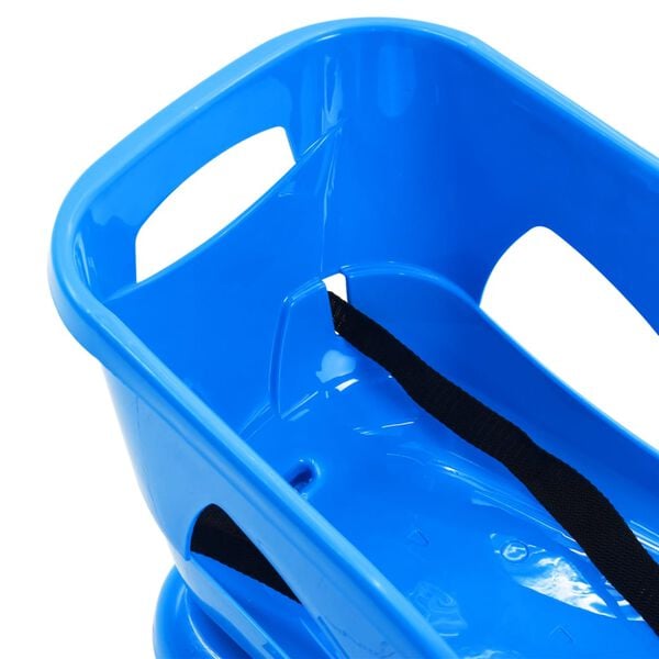 vidaXL Έλκηθρο με Μπλε Κάθισμα 102,5 x 40 x 23 εκ. από Πολυπροπυλένιο