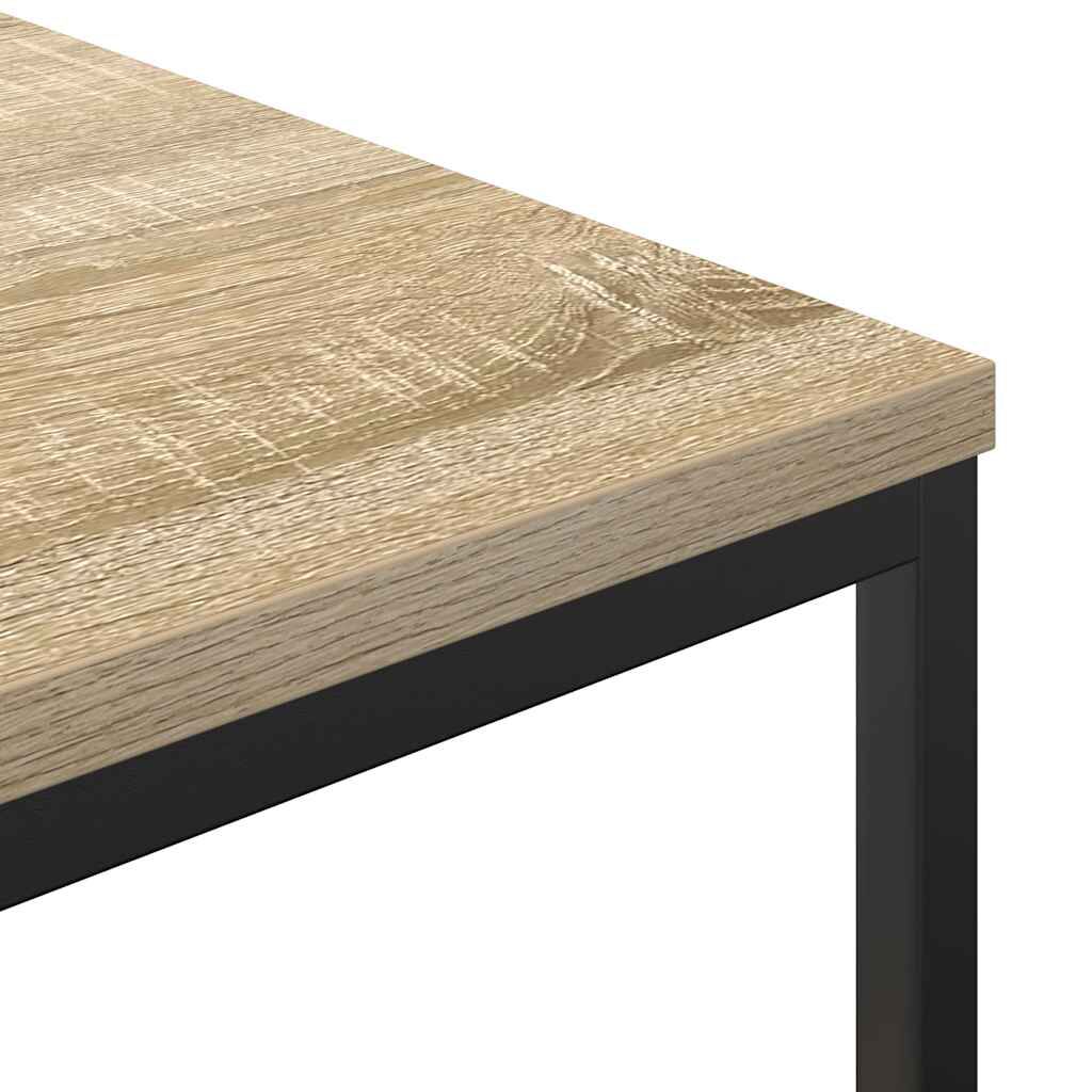 vidaXL Ντουλάπι μπάνιου με ράφια Sonoma δρυς 36x35x95 εκ.