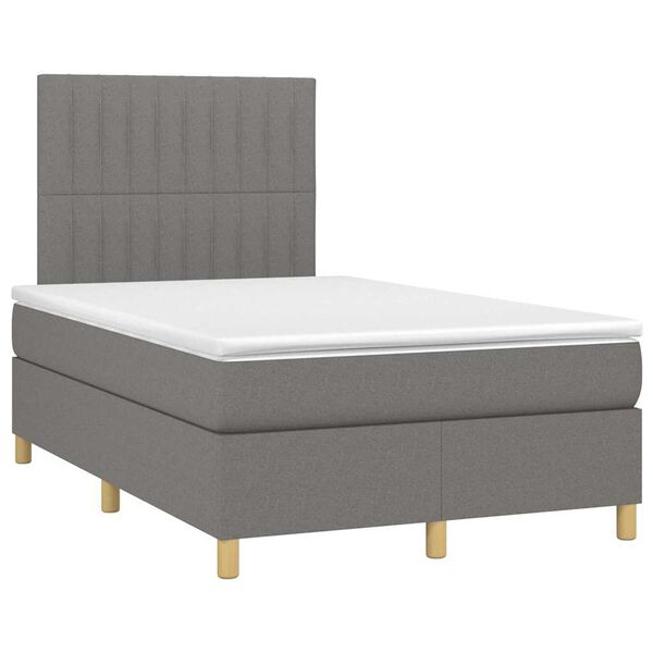 vidaXL &Kappa;&rho;&epsilon;&beta;ά&tau;&iota; Boxspring &mu;&epsilon; &Sigma;&tau;&rho;ώ&mu;&alpha; &Sigma;&kappa;&omicron;ύ&rho;&omicron; &Gamma;&kappa;&rho;&iota; 120x190 &epsilon;&kappa; &Upsilon;&phi;&alpha;&sigma;&mu;ά&tau;&iota;&nu;&omicron;