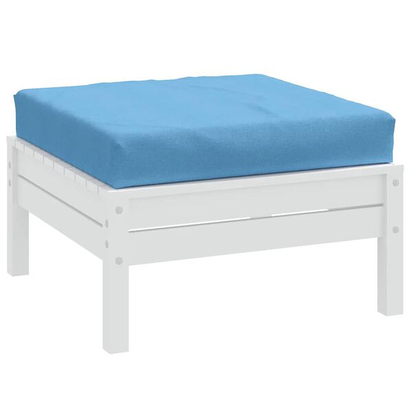 vidaXL Μαξιλάρι Παλέτας Μπλε 60x60x9,5 εκ. Ύφασμα
