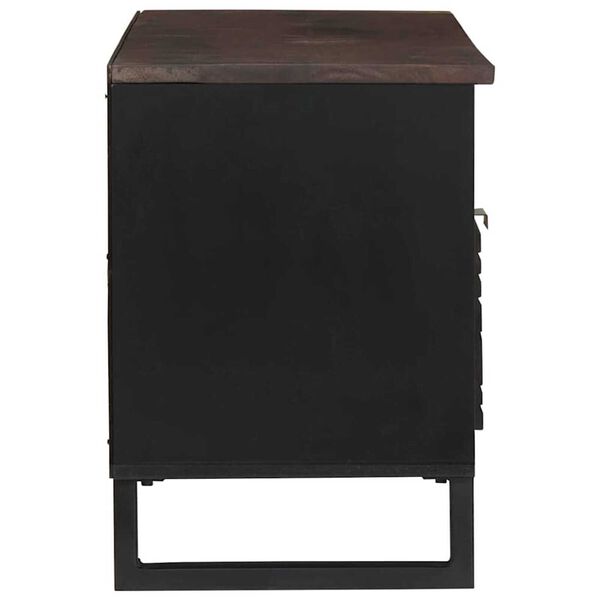 vidaXL Ντουλάπι Τηλεόρασης Καφέ 105 x 33 x 46 εκ. Μασίφ ξύλο μάνγκο