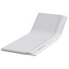 vidaXL Στρώματα Λευκό 70 x 200 cm 100% ύφασμα πολυεστέρα με τζακάρ