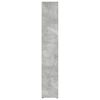 vidaXL Έπιπλα CD 2 τεμ. Γκρι Σκυροδέματος 21x16x93,5 εκ. Μοριοσανίδα