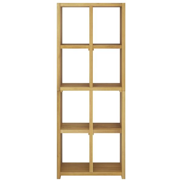 vidaXL Βιβλιοθήκη 70 x 30 x 180 εκ. από Μασίφ Ξύλο Teak