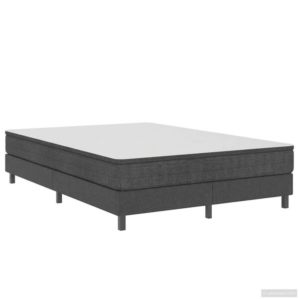 vidaXL &Pi;&lambda;&alpha;ί&sigma;&iota;&omicron; &Kappa;&rho;&epsilon;&beta;&alpha;&tau;&iota;&omicron;ύ Boxspring &Gamma;&kappa;&rho;&iota; 160 x 200 &epsilon;&kappa;. &Upsilon;&phi;&alpha;&sigma;&mu;ά&tau;&iota;&nu;&omicron;