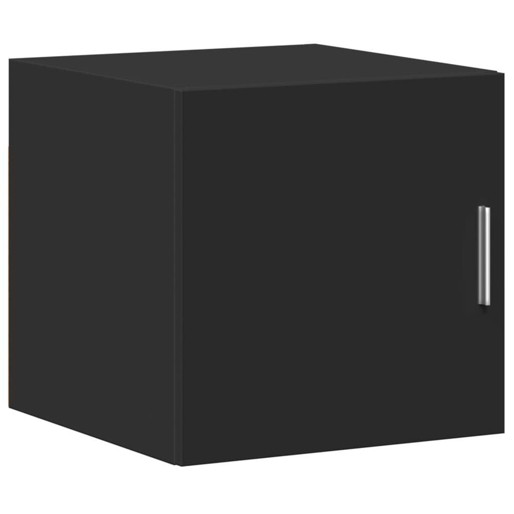 vidaXL Ντουλάπι Αποθήκευσης Στενό Μαύρο 40x42,5x225 εκ. Επεξεργ. Ξύλο