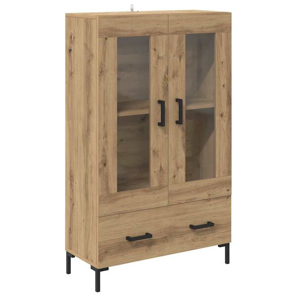 vidaXL Highboard Artisan Oak 69,5 x 31 x 115 &epsilon;&kappa;. &Epsilon;&pi;&epsilon;&xi;&epsilon;&rho;&gamma;&alpha;&sigma;&mu;έ&nu;&omicron; &xi;ύ&lambda;&omicron;