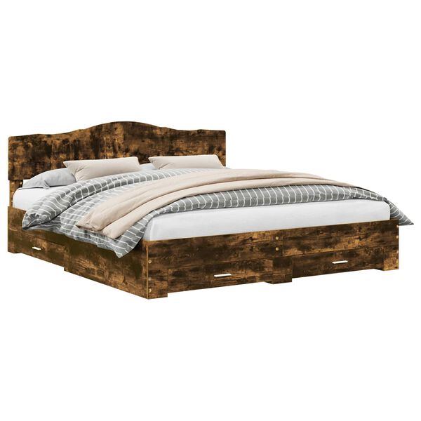 vidaXL &Sigma;&kappa;&epsilon;&lambda;&epsilon;&tau;ό&sigmaf; &Kappa;&rho;&epsilon;&beta;&alpha;&tau;&iota;&omicron;ύ &mu;&epsilon; &kappa;&epsilon;&phi;&alpha;&lambda;ά&rho;&iota; &Kappa;&alpha;&pi;&nu;&iota;&sigma;&tau;ό &Delta;&rho;ύ&sigmaf; 200 x 200 cm