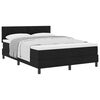 vidaXL &Kappa;&rho;&epsilon;&beta;ά&tau;&iota; &mu;&epsilon; &epsilon;&lambda;&alpha;&tau;ή&rho;&iota;&alpha; &mu;&epsilon; &kappa;&epsilon;&phi;&alpha;&lambda;ά&rho;&iota; &Mu;&alpha;ύ&rho;&omicron; 140 x 200 cm ύ&phi;&alpha;&sigma;&mu;&alpha;