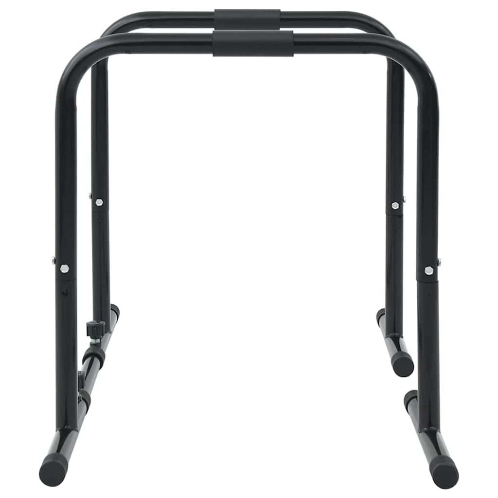 vidaXL Μπάρα Βυθίσεων Μαύρο 116 x 66 x 74.5 εκ