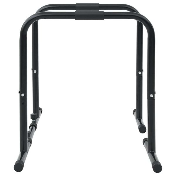 vidaXL Μπάρα Βυθίσεων Μαύρο 116 x 66 x 74.5 εκ