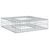 vidaXL &Alpha;&nu;&alpha;&sigma;&eta;&kappa;&omega;&mu;έ&nu;&omicron; &kappa;&rho;&epsilon;&beta;ά&tau;&iota; gabion 80 x 80 x 20 cm &Alpha;&sigma;&eta;&mu;ί