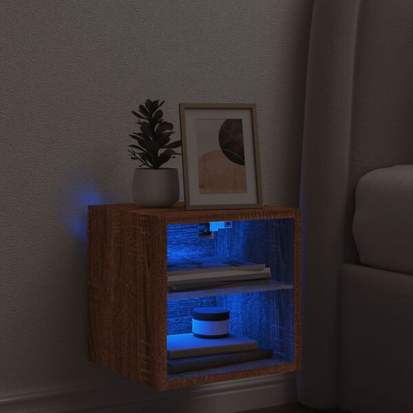 vidaXL Έ&pi;&iota;&pi;&lambda;&omicron; &Tau;&omicron;ί&chi;&omicron;&upsilon; &Tau;&eta;&lambda;&epsilon;ό&rho;&alpha;&sigma;&eta;&sigmaf; &mu;&epsilon; LED &Kappa;&alpha;&phi;έ &Delta;&rho;&upsilon;&sigmaf; 30 x 28,5 x 30&epsilon;&kappa;.