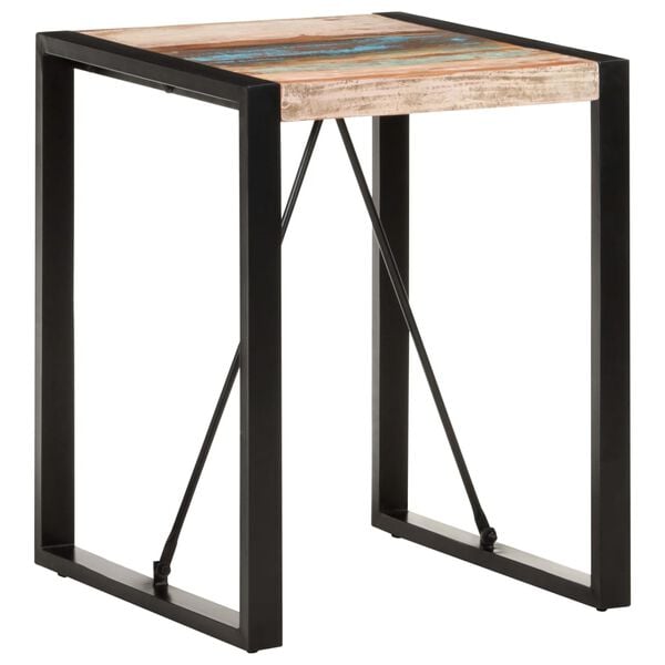 vidaXL Τραπέζι 60 x 60 x 75 εκ. από Μασίφ Ανακυκλωμένο Ξύλο
