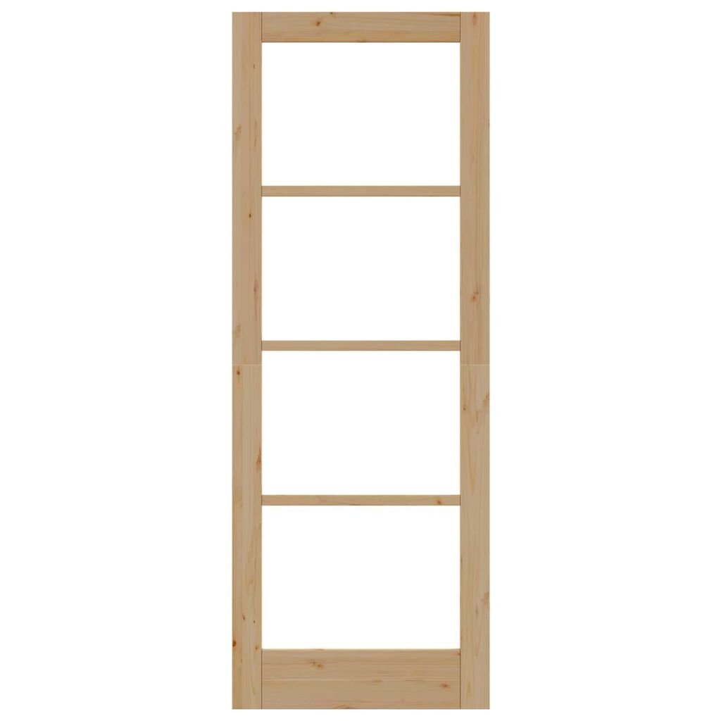 vidaXL Εσωτερική Πόρτα με Γυαλί "ORKDAL" 78x211x4 cm Στερεό Ξύλο Πεύκο
