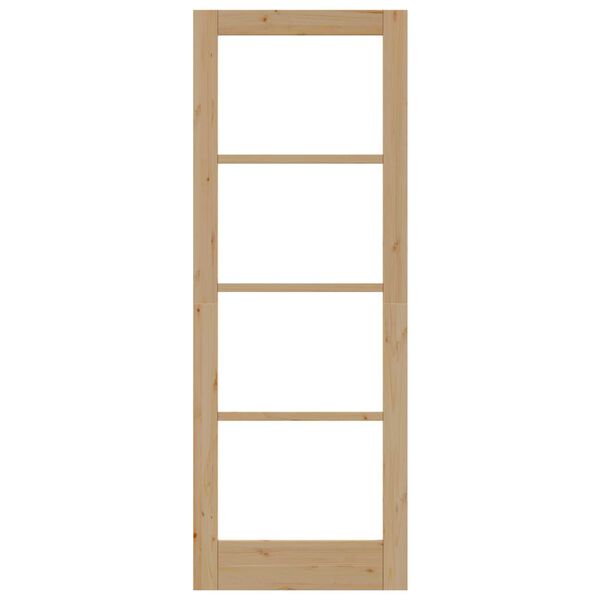 vidaXL Εσωτερική Πόρτα με Γυαλί "ORKDAL" 78x211x4 cm Στερεό Ξύλο Πεύκο
